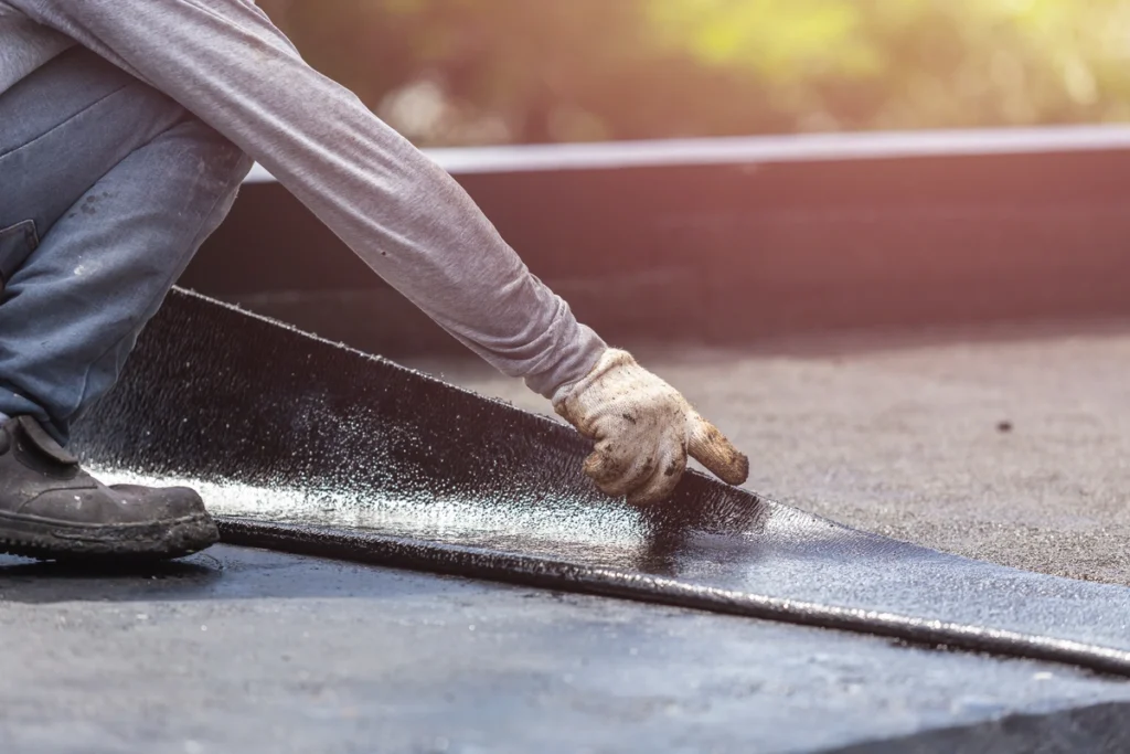 installing a flat roof
