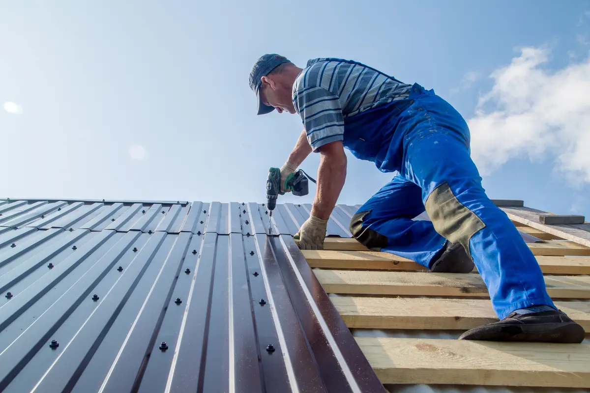 installing a metal roof