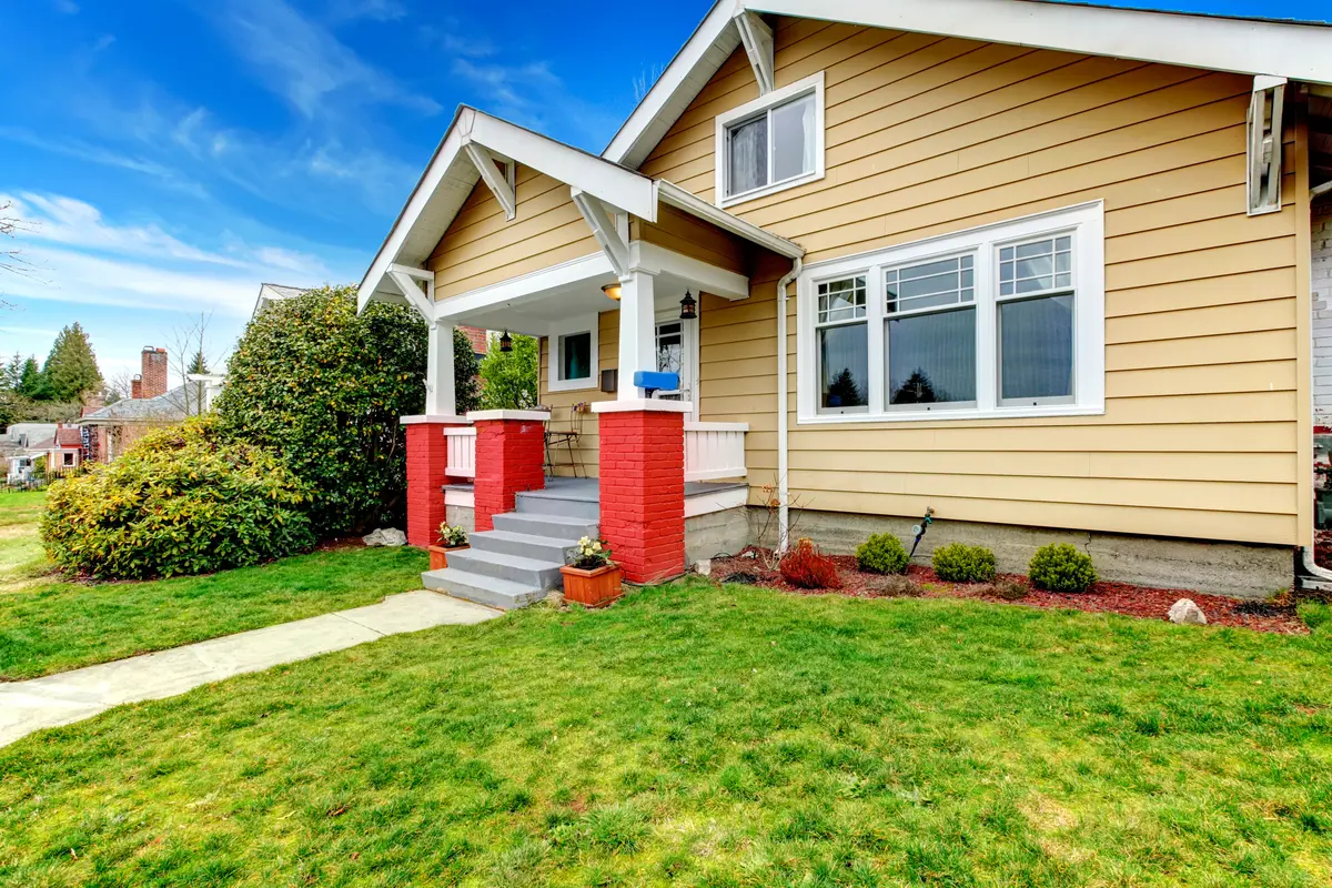 siding and brick exterior