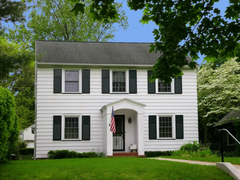 single family house with new siding - best siding for house